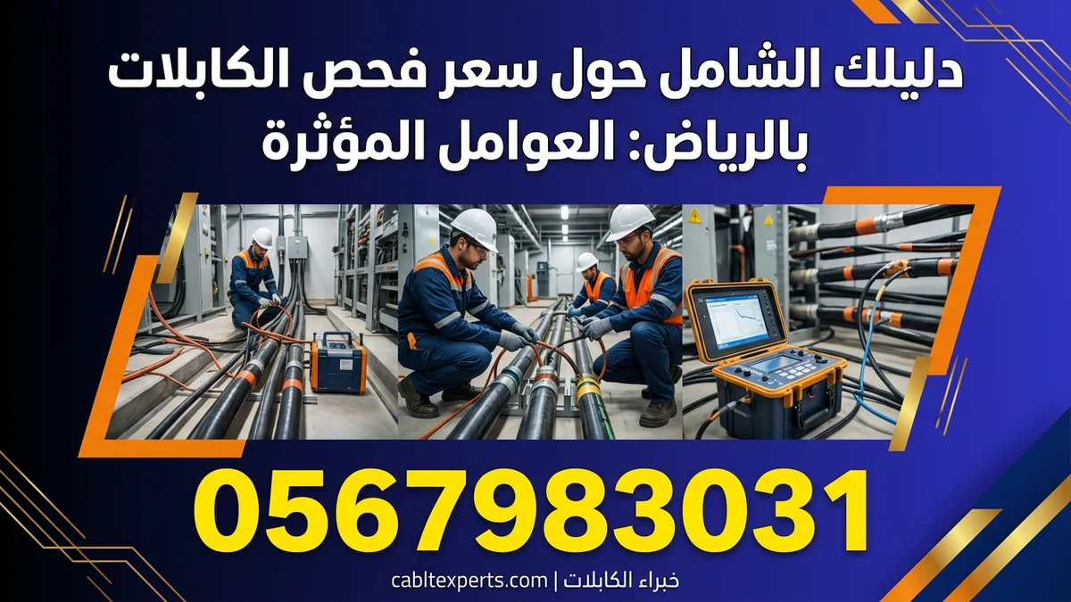 دليلك الشامل حول سعر فحص الكابلات بالرياض: العوامل المؤثرة