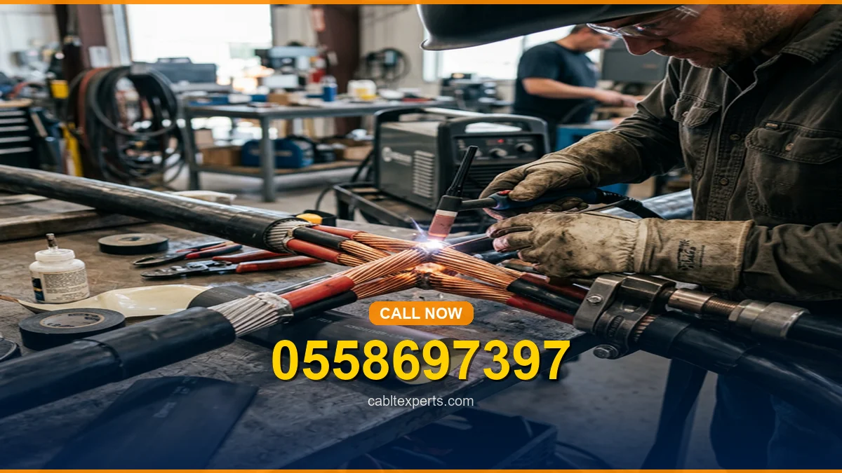 كيفية لحام الكابلات الكهربائية بطريقة احترافية وآمنة